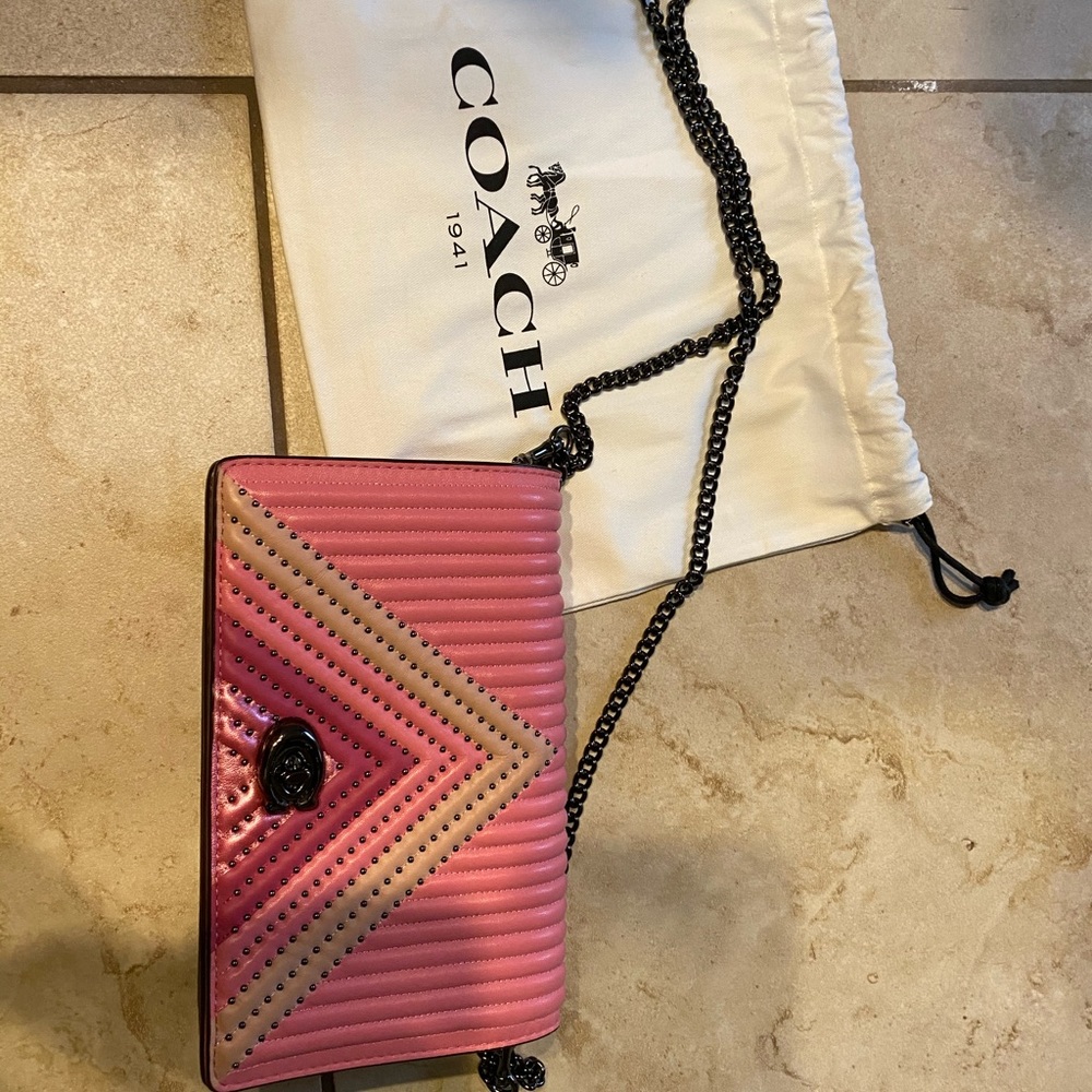 Pink Coach purse